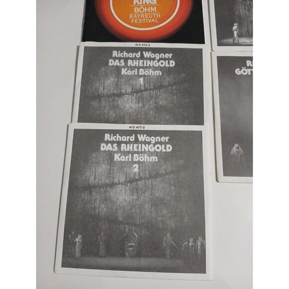 WAGNER: Der Ring des Nibelungen BÖHM (Bayreuther 1967) CD 1995 Philips 14CD SET - Picture 4 of 16